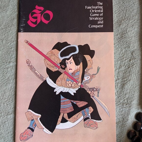 Vintage GO Boardgame 1976 COMPLETE Chinese origin 2-player strategy - Picture 7 of 11